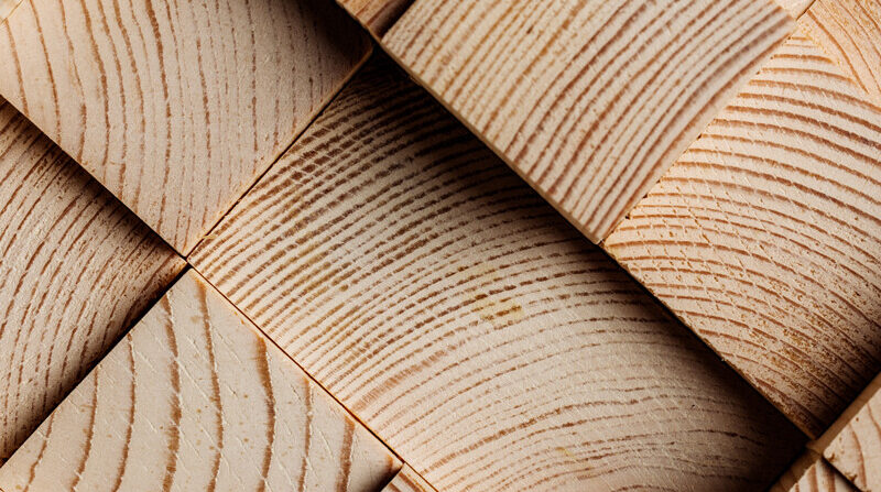 Image of wooden studs, moisture ratio application
