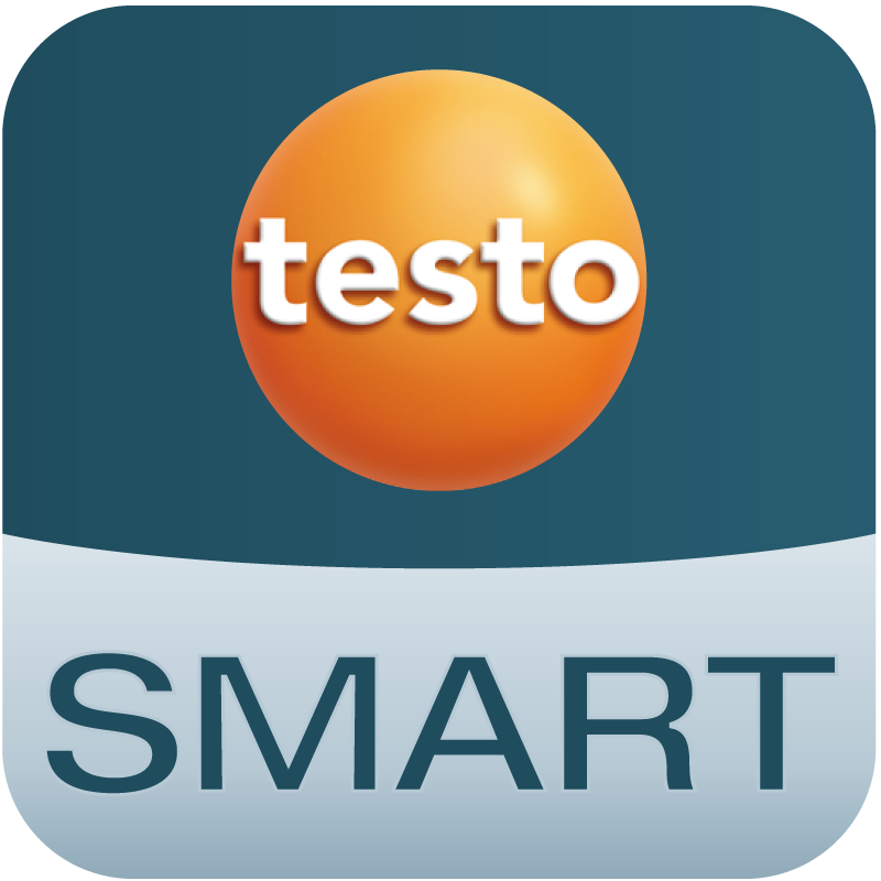 Logga för testo Smart-appen