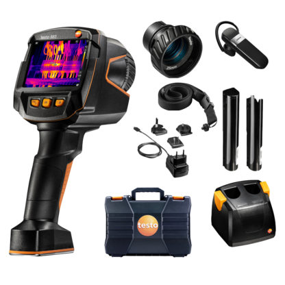 Thermal camera measurement kit with testo 883-2