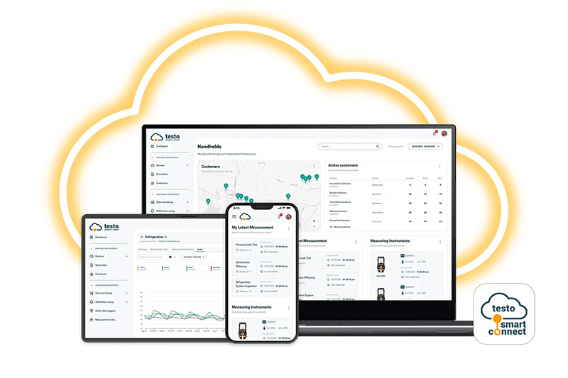 testo Smart Connect devices