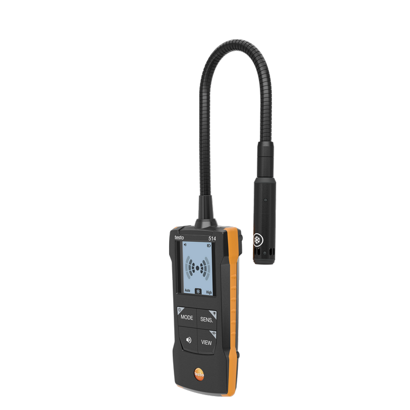 testo 514 gas leak detector, left perspective 3
