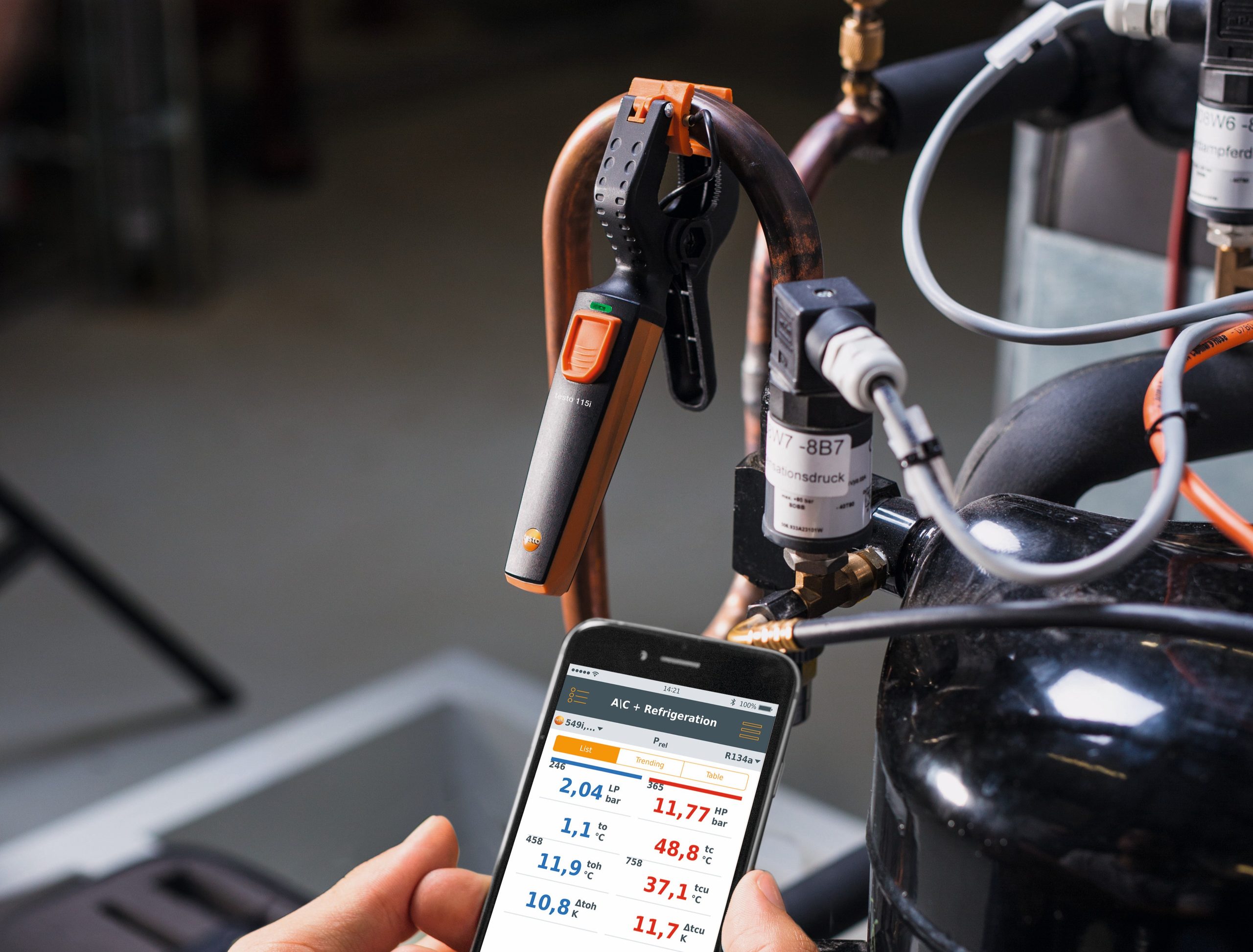 testo 115i Pipe temperature probe